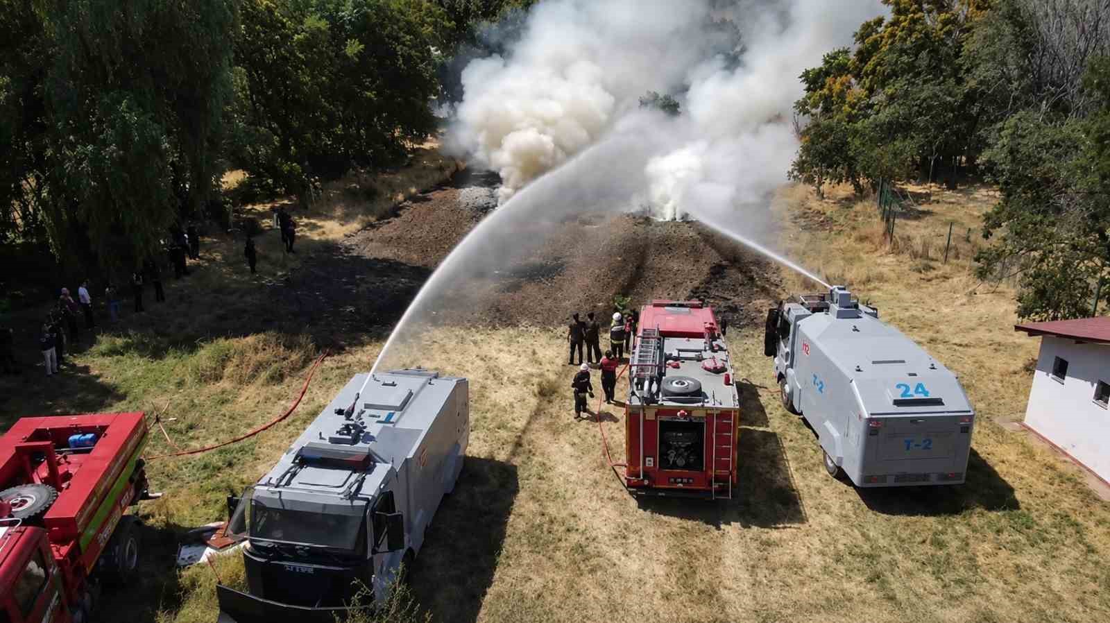Erzincan’da Orman Yangını Tatbikatı: Hazırlıklar Gerçekleştirildi
