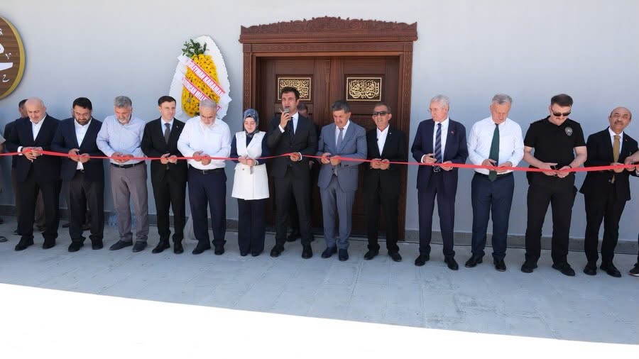 Kahraman Tanoğlu Camii, Erzincan’da İbadete Açıldı