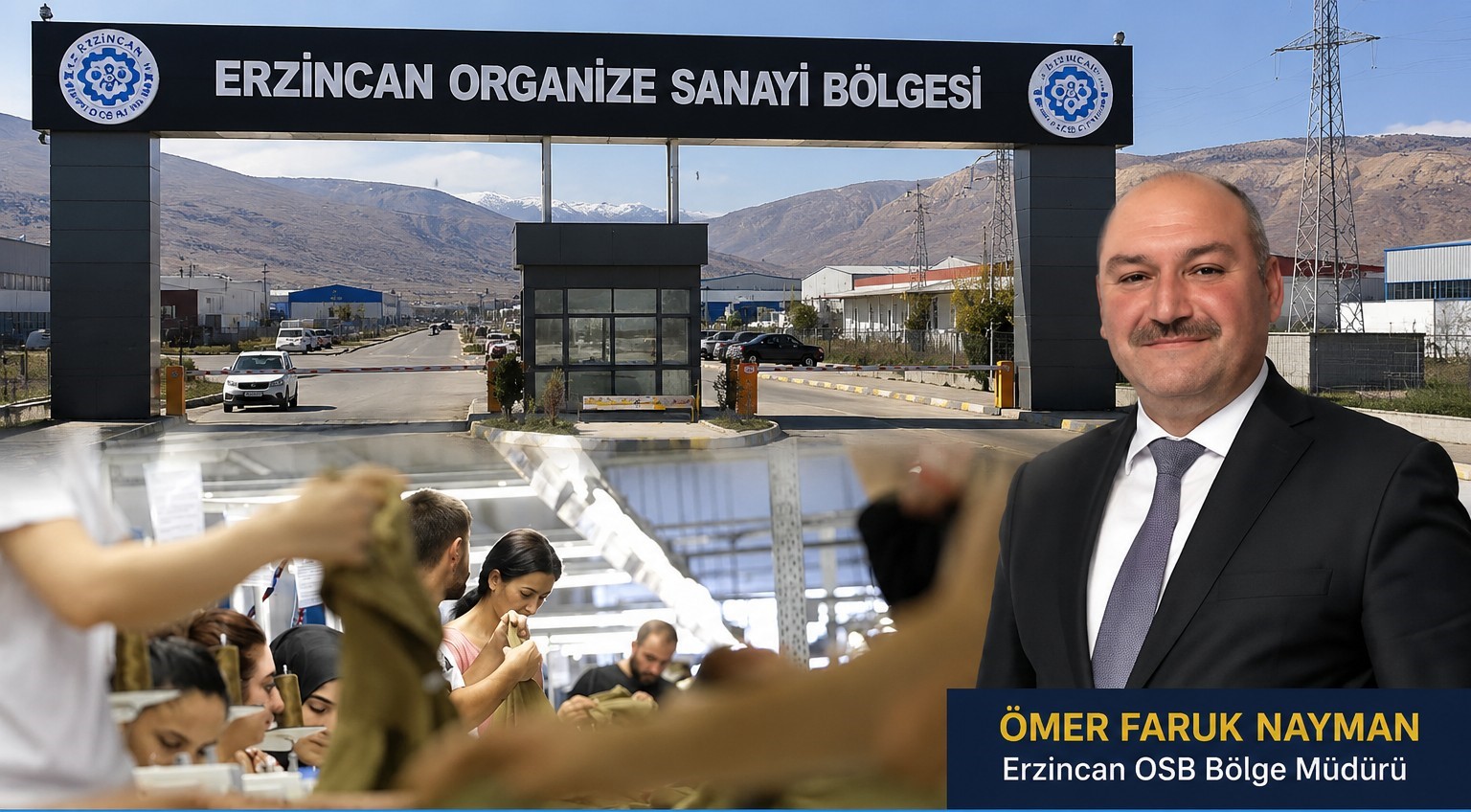 Erzincan Organize Sanayi Bölgesi: 86 Fabrika ile 12 Farklı Sektörde Büyüyor