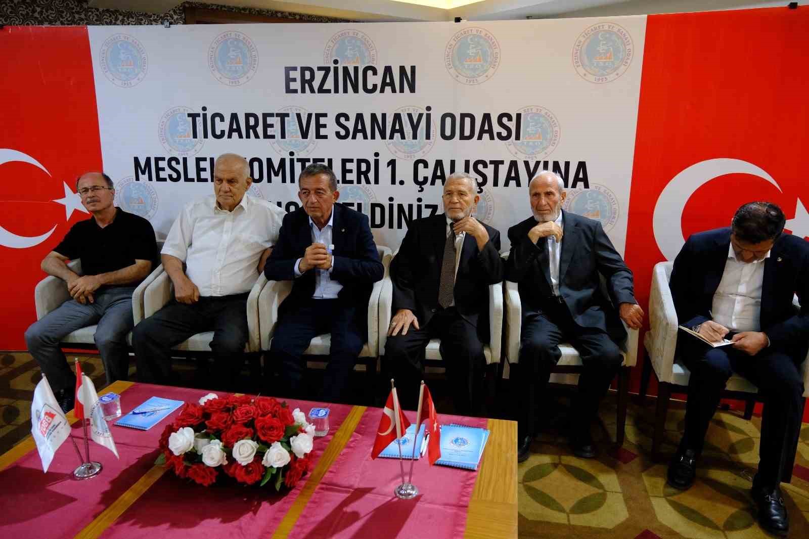Erzincan'da Ticaretin Geleceği Masaya Yatırıldı