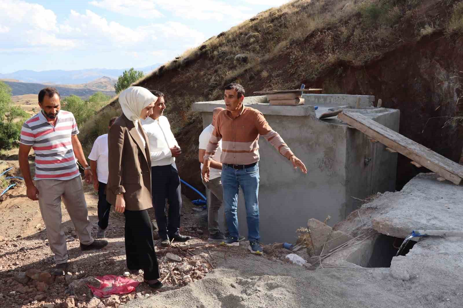 Tercan'da İçme Suyu Projeleri Denetlendi