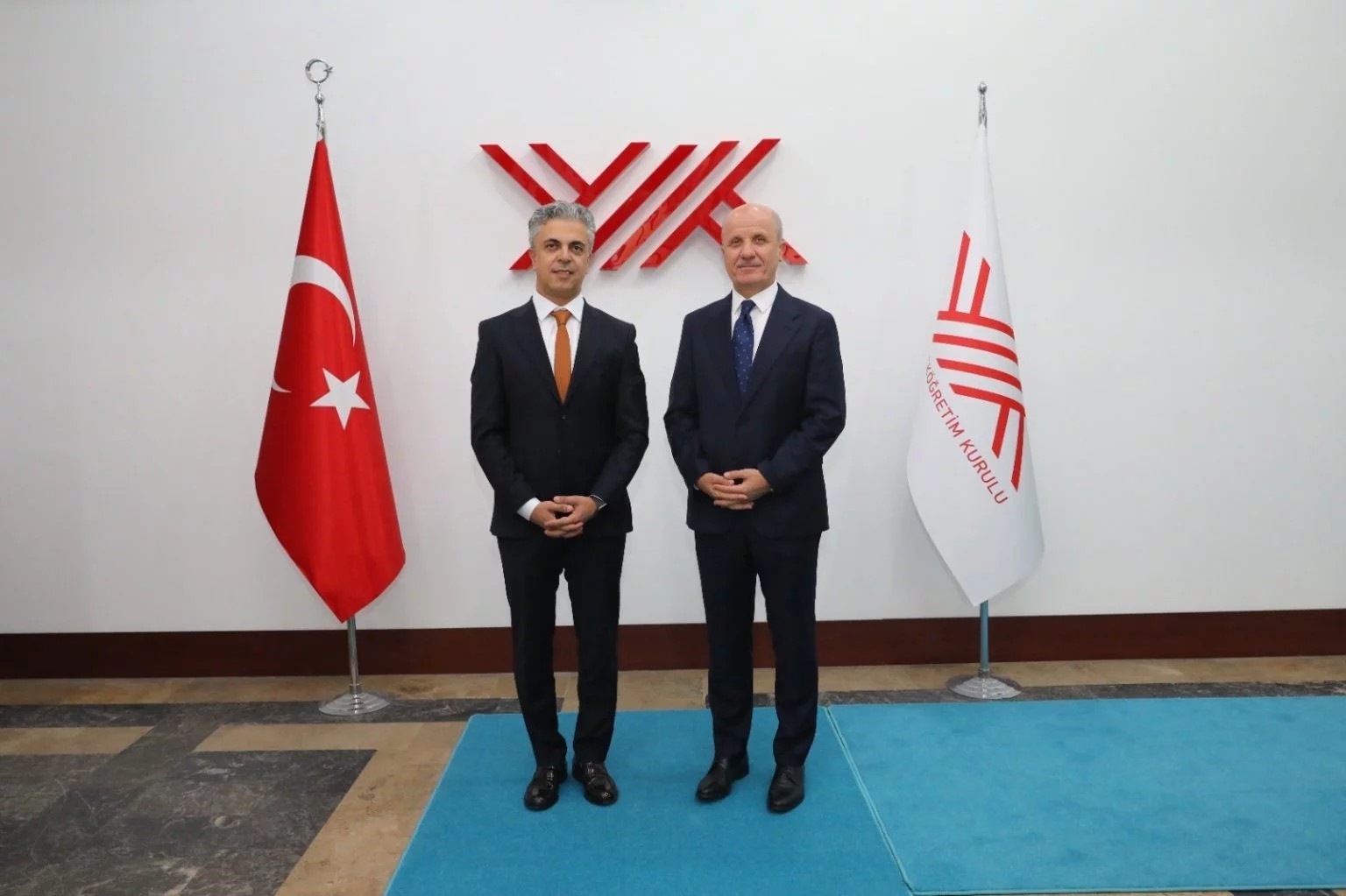 EBYÜ Rektörü Kuyrukluyıldız, YÖK Başkanı Özvar ile Görüştü