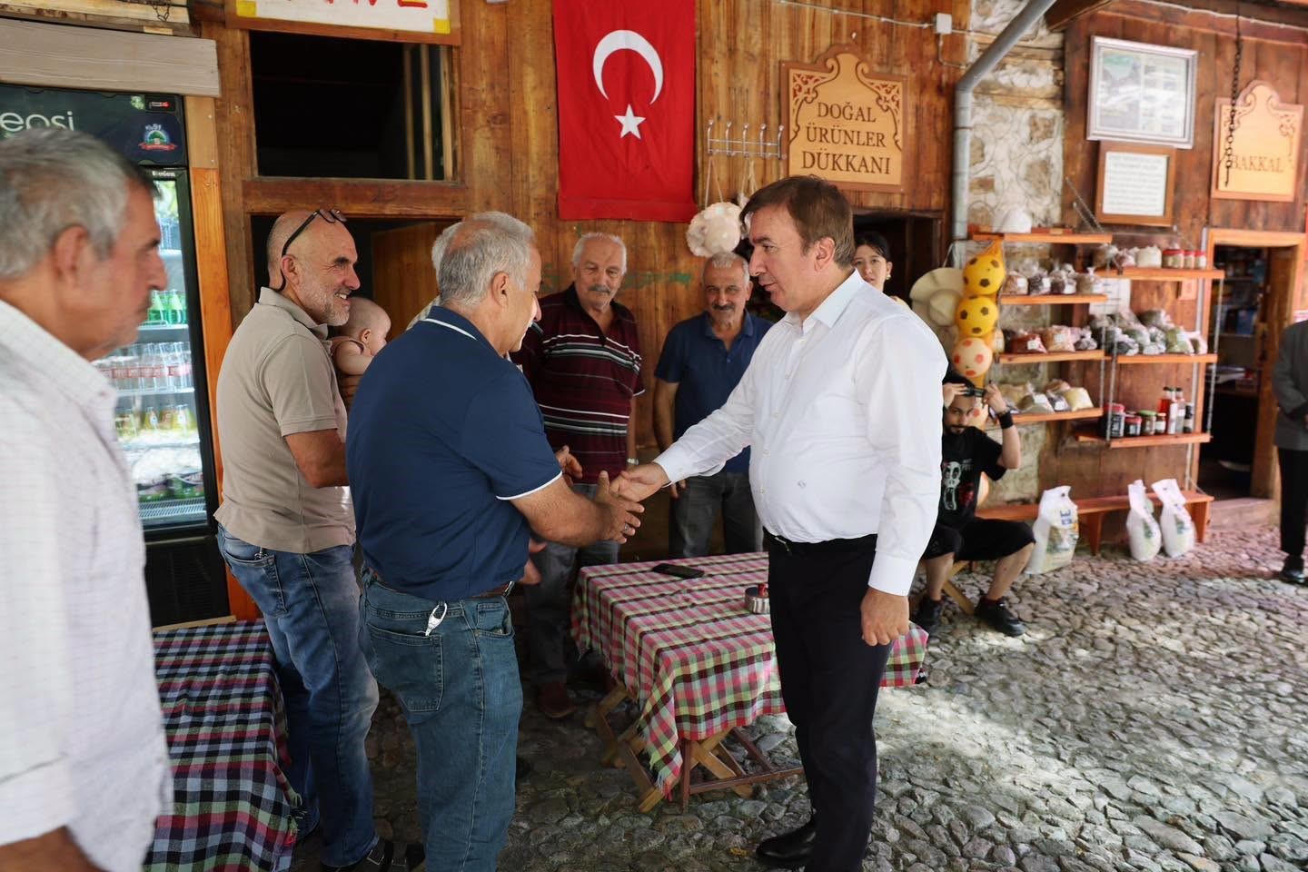 Vali Aydoğdu, Apçağa Köyü'nde Vatandaşlarla Buluştu