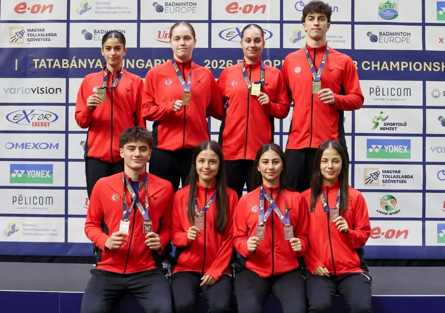 Türkiye Genç Badmintoncularıyla Avrupa'da Fırtına Gibi Esti