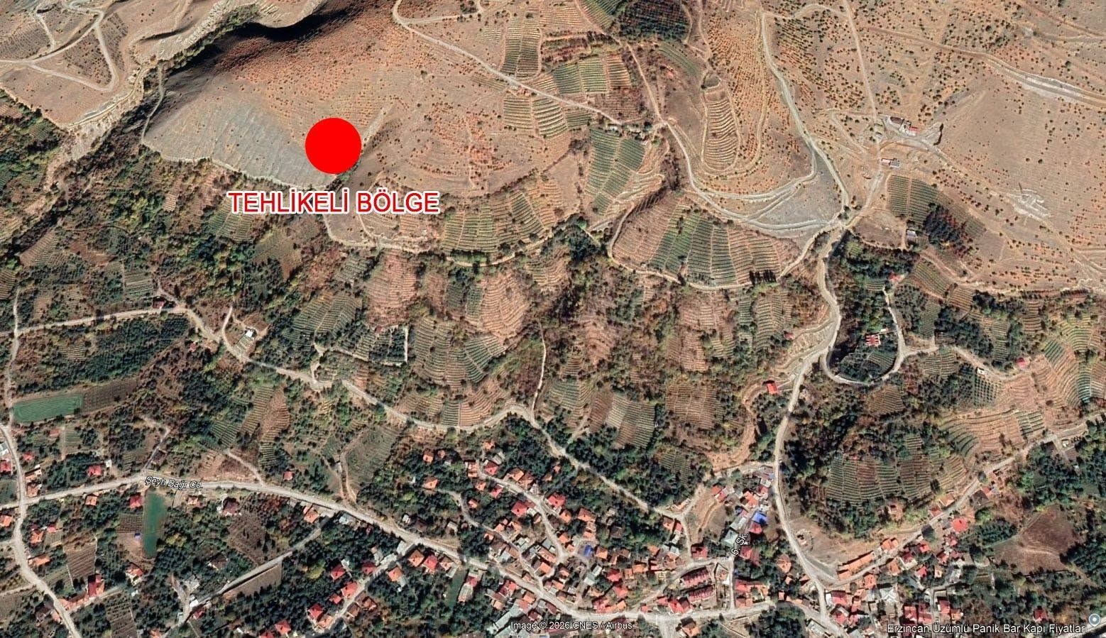 Üzümlü'de Heyelan Tehlikesi: Tahliye Uyarısı Yapıldı