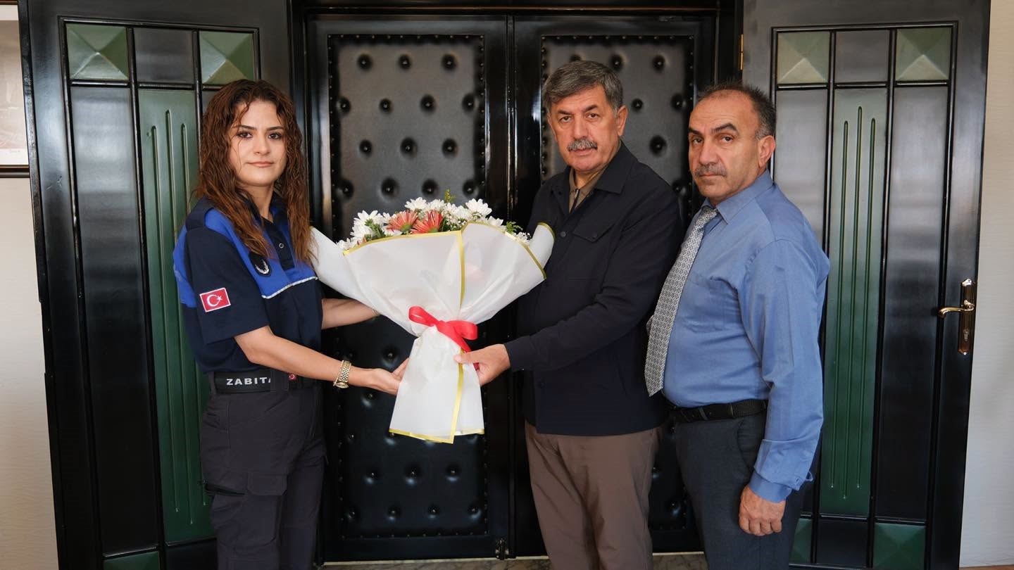 Başkan Aksun, Zabıta Haftası'nda Zabıta Personeliyle Buluştu