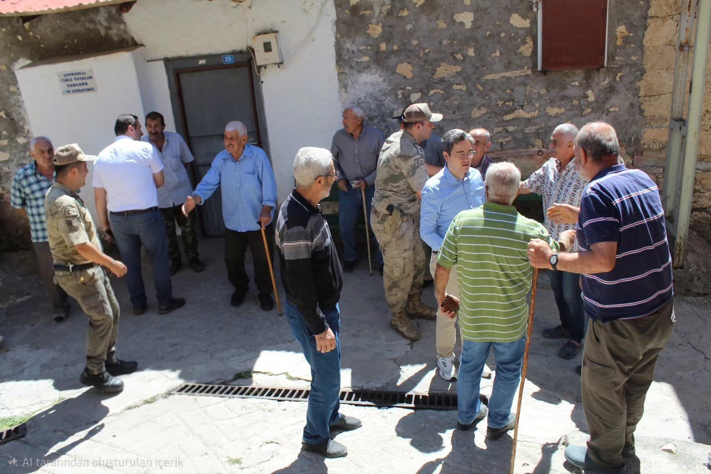 Kemaliye Kaymakamı Yıldızlı Köyü'nde İncelemelerde Bulundu