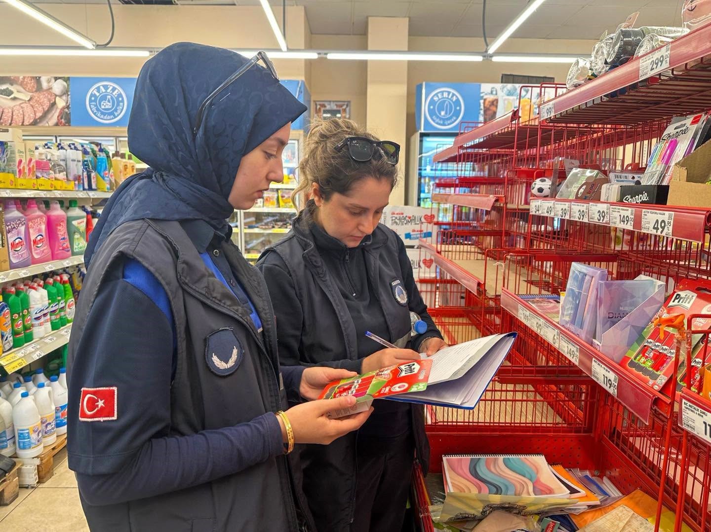 Erzincan'da Kırtasiye Denetimleri Başladı