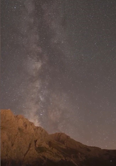Yaylalarda Gece Işıkları ve Samanyolu'nun Büyüsü