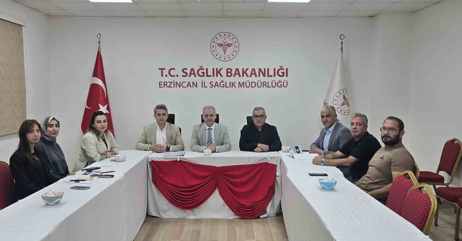 Erzincan'da Sağlık Çalışanları İçin Disiplin Toplantısı Yapıldı
