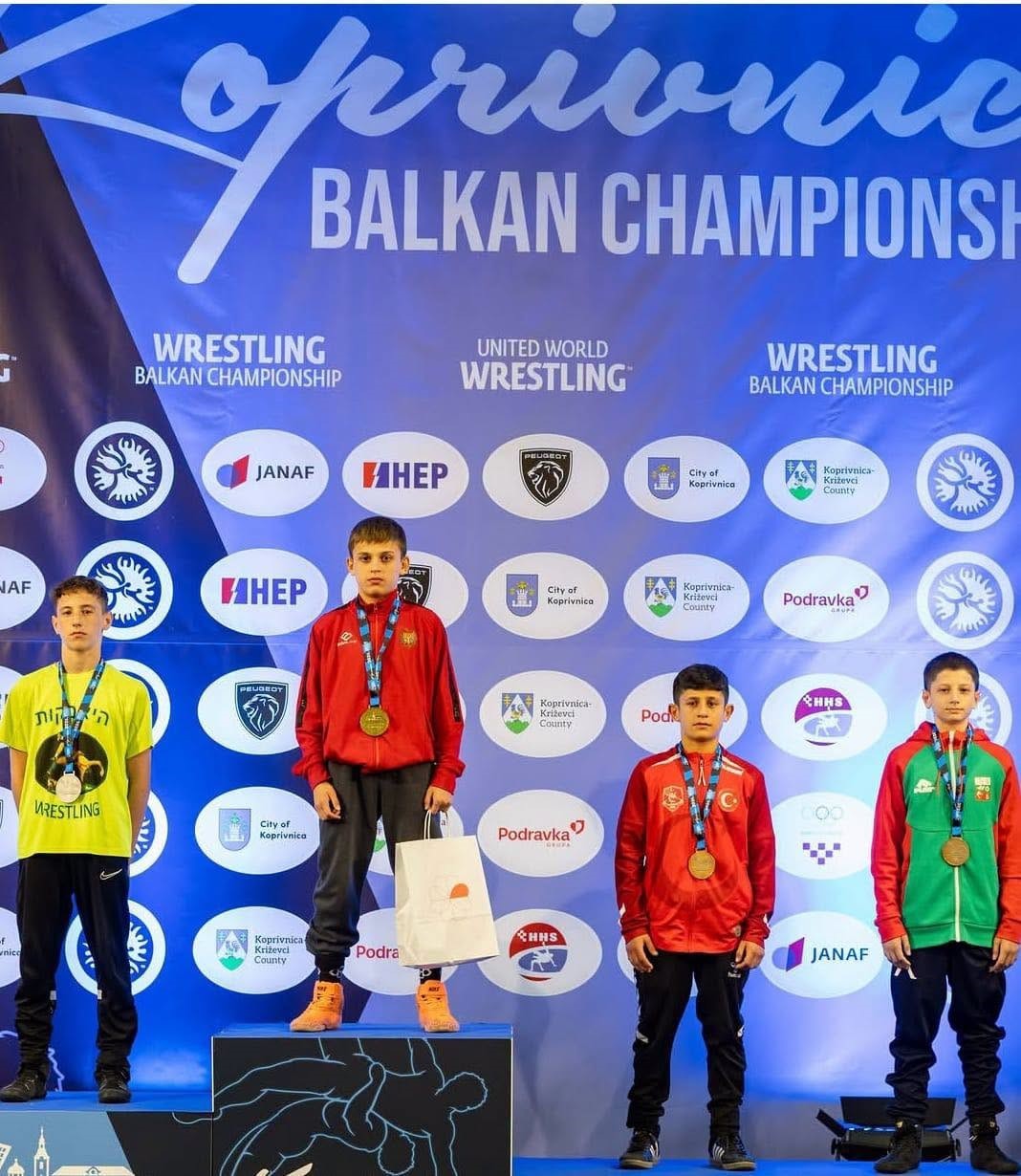 Erzincanlı Anzor Yasin, Balkan Şampiyonası’nda Bronz Madalya Kazandı