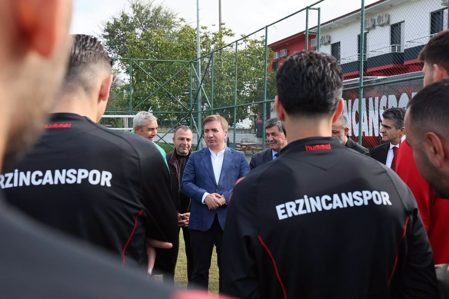 Erzincanspor’a Moral Dolu Ziyaret