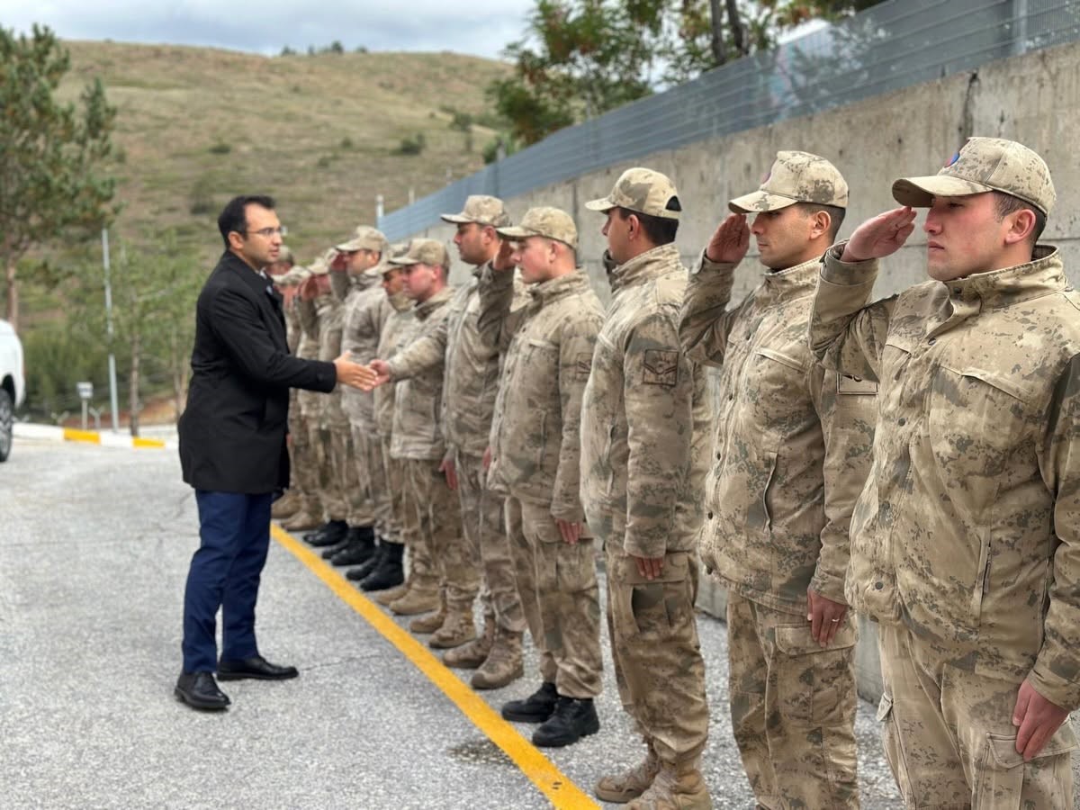 Kaymakam Taşkıran, Jandarma Karakolu'nu Ziyaret Etti