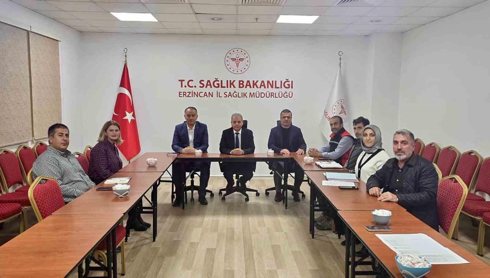 Erzincan'da Sağlıkta Güvenlik İçin Önemli Toplantı