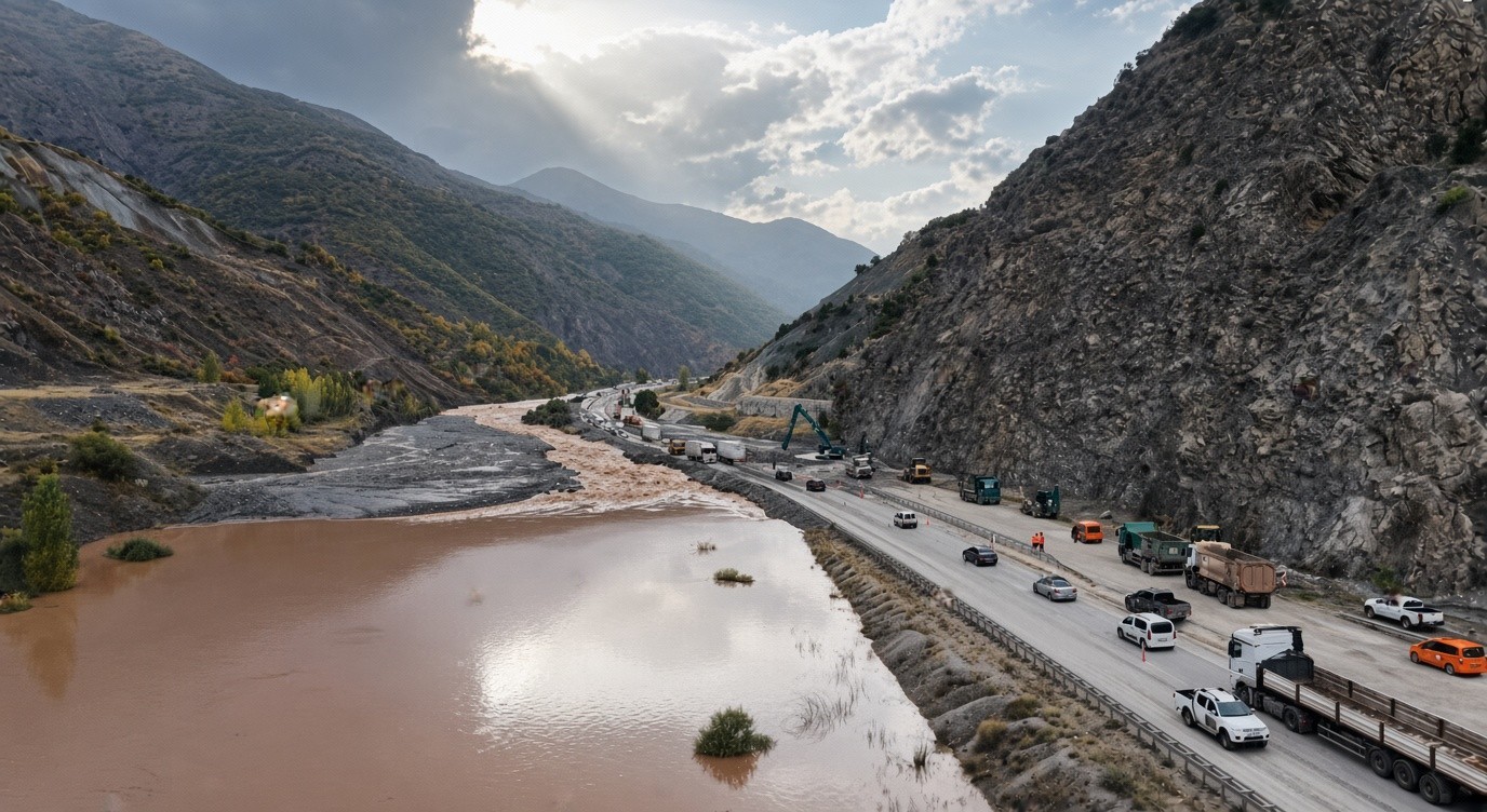 Erzincan'da Sağanak Yağış Sel ve Heyelana Neden Oldu