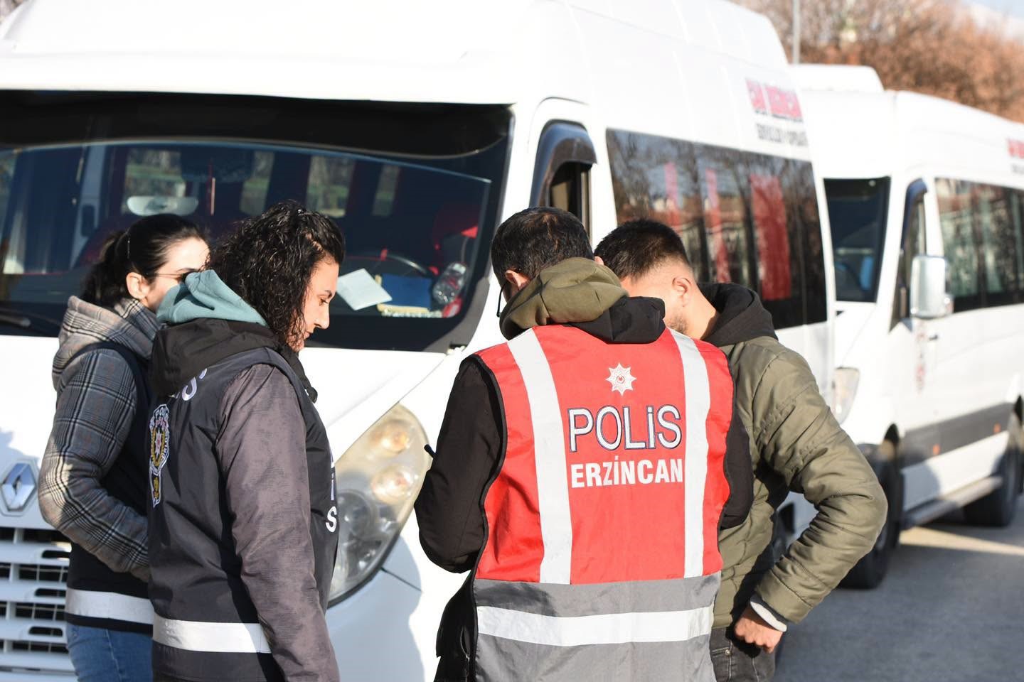 Erzincan'da Okul Güvenliği İçin Yoğun Denetim Süreci Devam Ediyor
