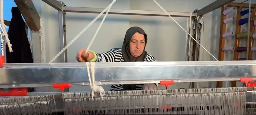 Kemaliye’nin Gazenne Kumaşı: Geleneksel Dokuma Geleneği Yeniden Hayat Buluyor