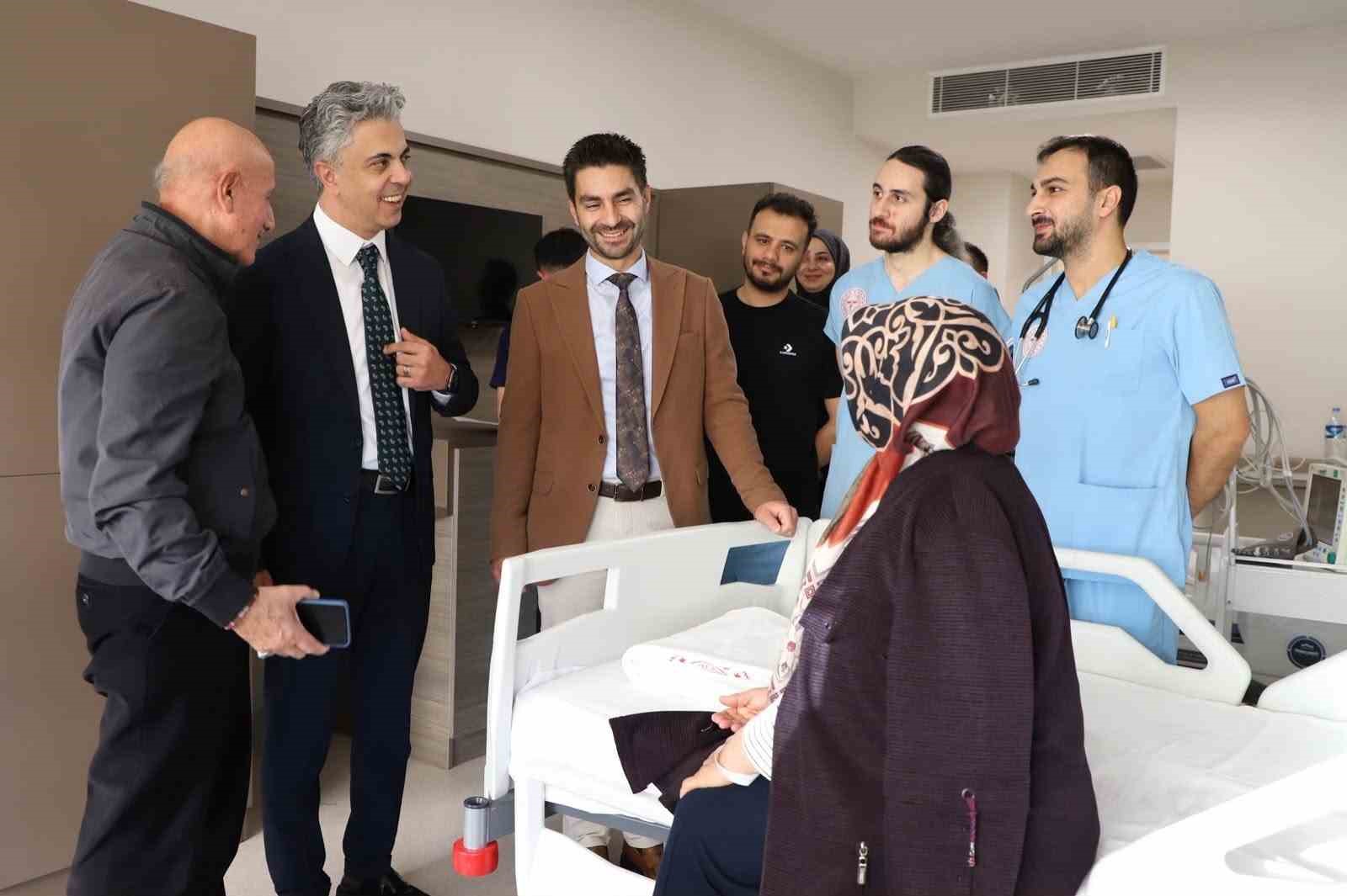 Hastalar Ziyaret Edildi: Geçmiş Olsun Dilekleri İletildi