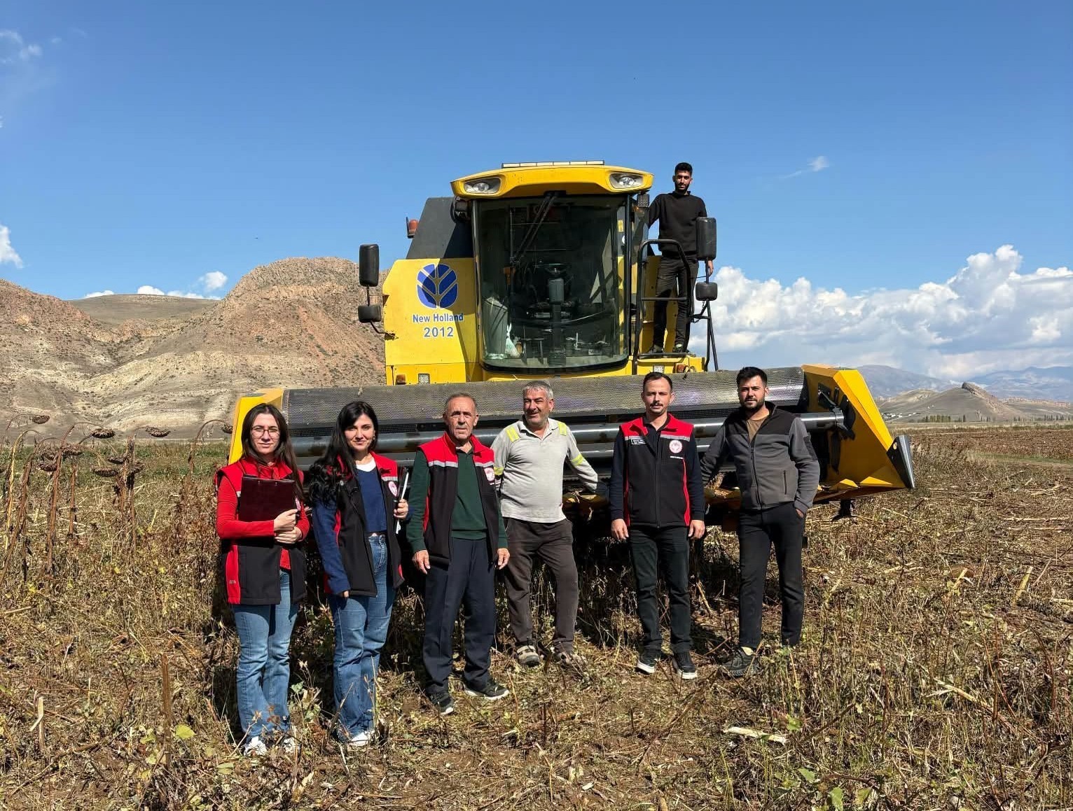 Erzincan'da Ayçiçeği Hasadı İçin Denetim Seferberliği