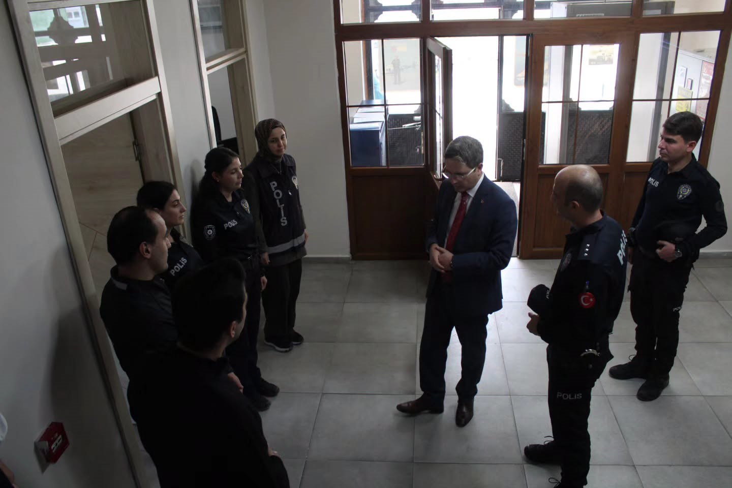 Kaymakam Emirhan Arıkan, Kemaliye Emniyet Amirliği'ni Ziyaret Etti