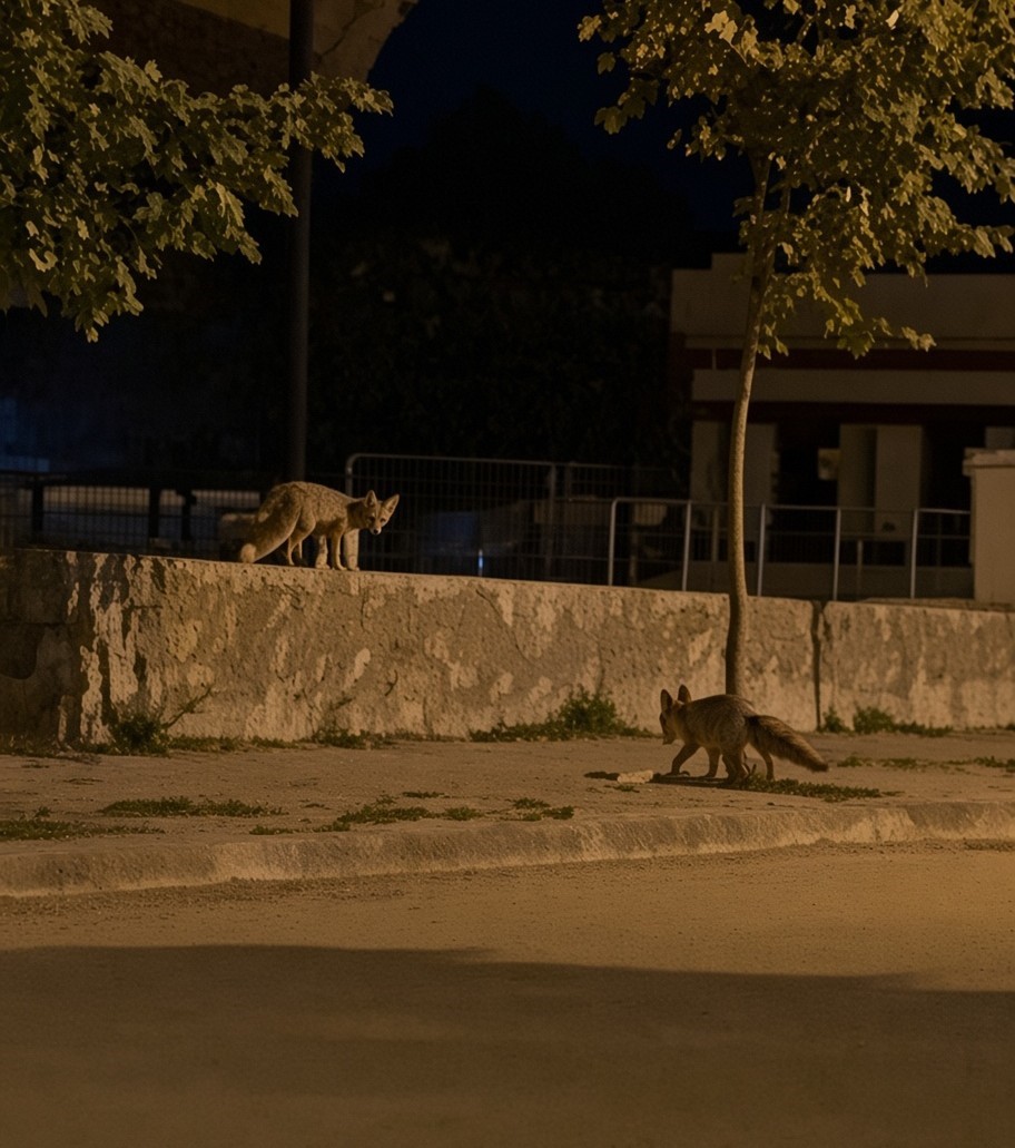 İzmir'de Tilkiler Şehir Merkezinde, Ayılar Köylerde Görünüyor