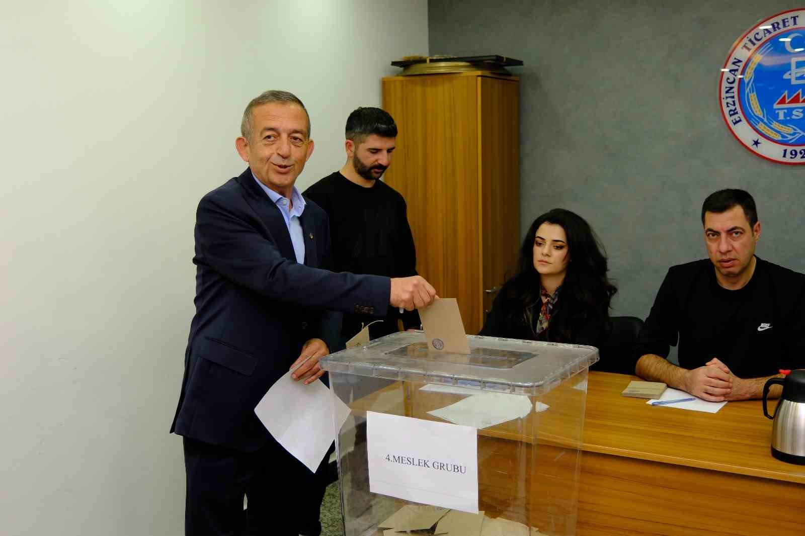 Erzincan TSO Başkanlığı'na Ahmet Tanoğlu Yeniden Seçildi