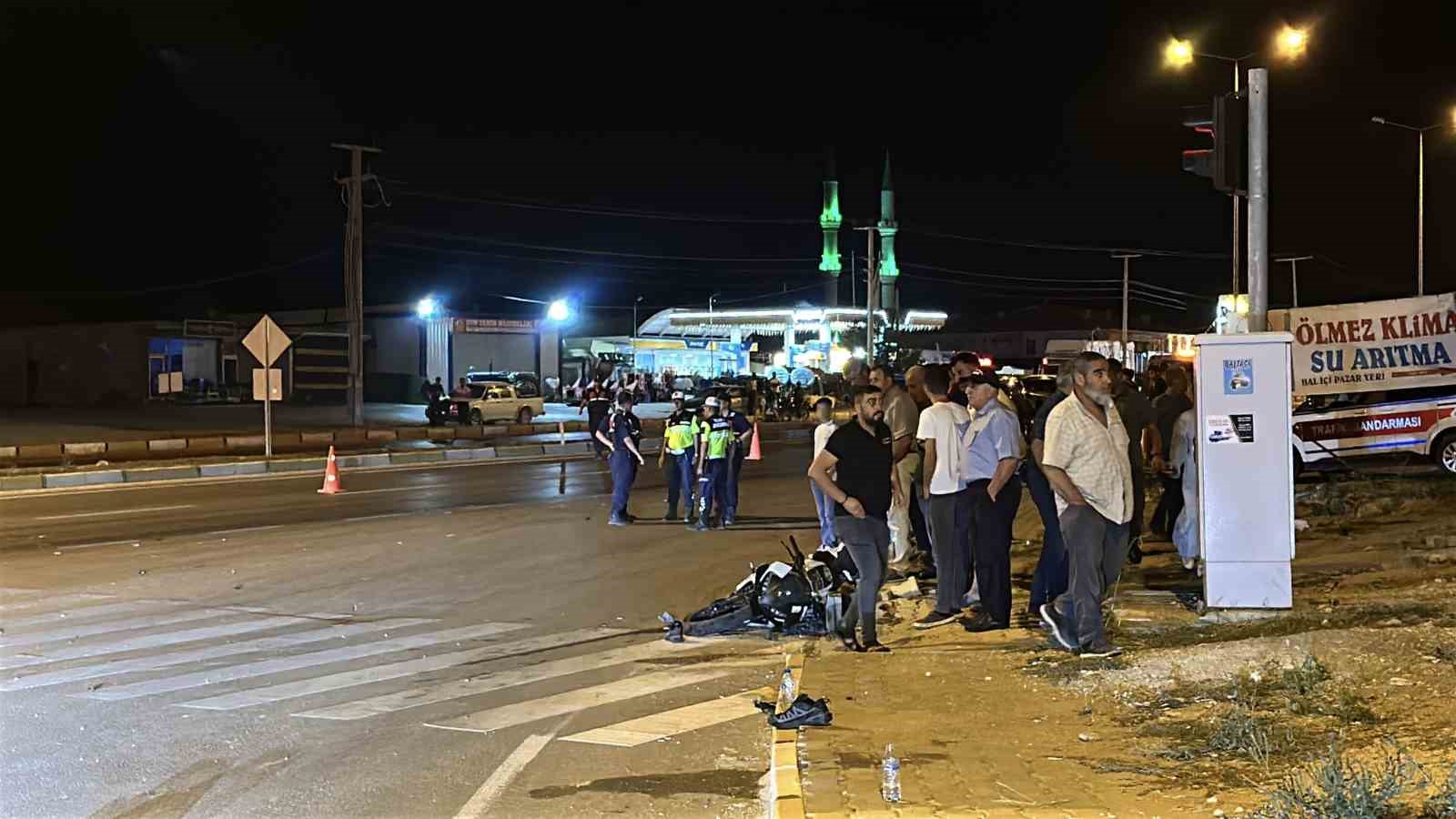 Aksaray’da motosiklet kazasında bir çocuk hayatını kaybetti