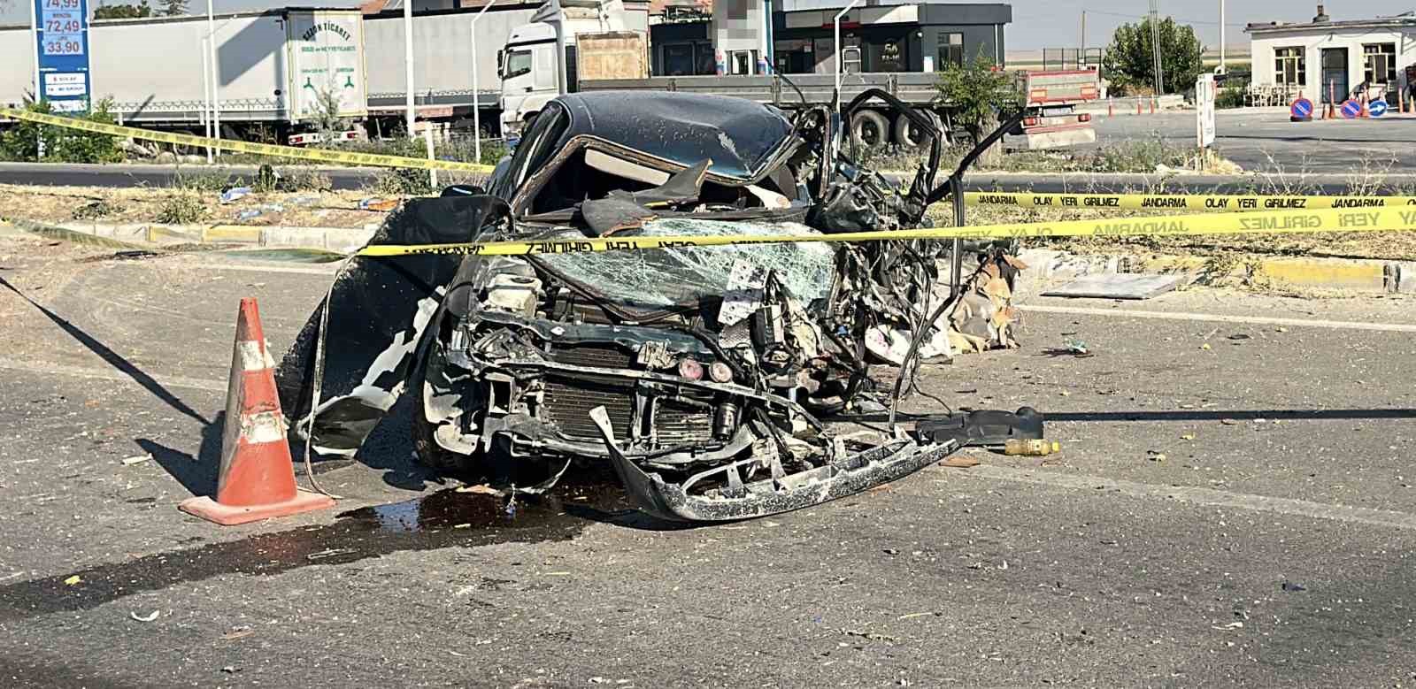Aksaray'da feci kaza: 2 ölü, 2 ağır yaralı