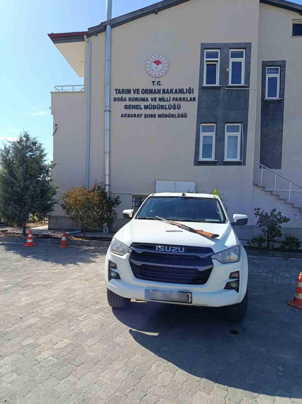 Aksaray'da Belgesiz Avcılığa Geçit Yok