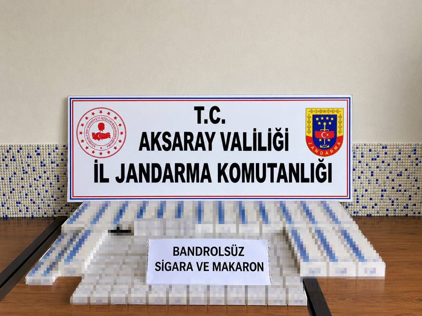 Aksaray'da Kaçak Tütün Operasyonu: 5 Kişi Gözaltında